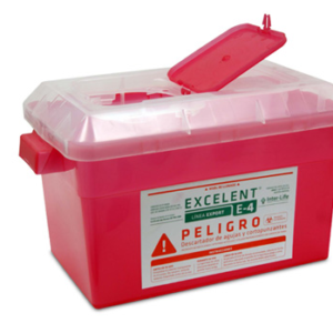 Descartados Agujas / Cartuchos 4 L.