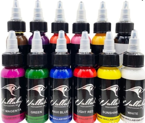 Wallaby Ink Colors 1 oz.